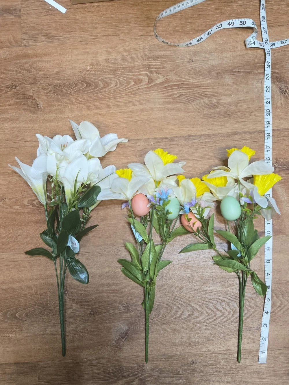 🌞Ashland Pastel Spring Bouquet White, Yellow, Green, Pink, Blue, Purple 3pack